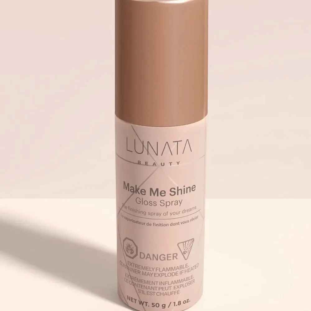 Lunata Make Me Shine Gloss Spray the finishing spray of your dreams - NEW